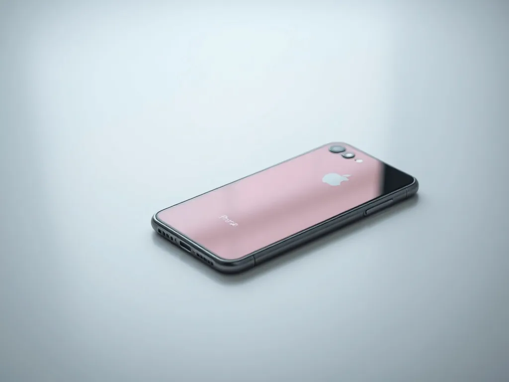 Gros plan d'un verre trempé parfaitement posé sur un iPhone 7 Plus, sans bulle, avec les bords qui épousent l'écran jusqu'à
